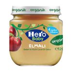 Hero Baby 3x120 gr Elmalı Organik Kavanoz Maması