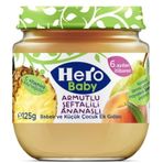 Hero Baby 4x125 gr Armut Şeftali Ananaslı Bebek Maması