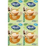 Hero Baby 4x400 gr Sütlü İrmikli Ballı Kaşık Maması