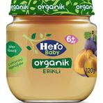 Hero Baby 6+ Ay 120 gr Organik Erik Püreli Kavanoz Mama
