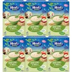 Hero Baby 6x200 gr Gece Sütlü Elmalı 8 Tahıllı Kaşık Maması