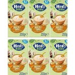 Hero Baby 6x200 gr Sütlü Ballı İrmikli Kaşık Maması