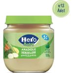 Hero Baby Anadolu Sebzeleri Kavanoz Mama 120G X12