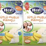 Hero Baby Gece Sütlü Muzlu Pirinçli 2x200 gr Ek Gıda