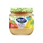 Hero Baby Kavanoz Bebek Maması 125G Elmalı&Muzlu (8'Li Paket)