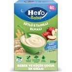 Hero Baby Sütlü 8 Tahıllı Elmalı Kaşık Maması 200g 0-6 Ay İçin Tahıllı Besin Kaynağı