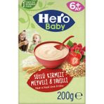Hero Baby Sütlü Kırmızı Meyveli 8 Tahıllı 6+ Ay 200 gr Kaşık Maması