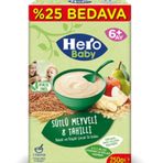 Hero Baby Sütlü Meyveli 8 Tahıllı 250 gr Kaşık Maması