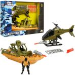 Hero Combat Asker Oyun Seti Deniz ve Hava Kuvvetleri - 01-Mavi