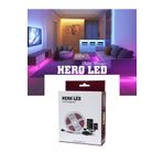 Hero Led 5 Metre Animasyonlu Rgb Şerit Led Set İç Mekan şerit led kutulu set