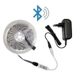 Hero Led 5 mt Kumandasız Bluetooth Rgb Kontrol Cihazı Kumanda Şerit Led Adaptör Set