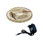 Hero Led 5 mt Üç Çipli Iç Mekan Şerit Led+Adaptör Set- Kırmızı