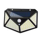 Hero Led Güneş Enerjili Dış Mekan Solar Duvar Armatürü Beyaz Işık