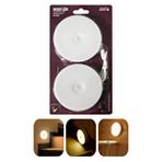 Hero Led Hl-5515 2'li Paket Şarjlı Sensörlü Mıknatıslı Kabin Led Aydınlatma Lamba Dolap Dekoratif Spot 4000k Beyaz