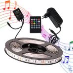 Hero Led Sese ve Müziğe Duyarlı Rgb Şerit LED Set - 5 m
