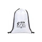 Hero Tasarım Dövüş Kulübü - Ipli Spor Sırt Çantası - Günlük - Okul 35*45CM One Size | HR1030 - Beyaz - 20 L