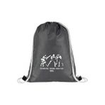 Hero Tasarım Dövüş Kulübü - Ipli Spor Sırt Çantası - Günlük - Okul 35*45CM One Size | HR1030 - Gri - 20 L