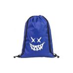 Hero Tasarım Gülen Yüz - Ipli Spor Sırt Çantası - Günlük - Okul 35*45CM One Size | BLL1030 - Lacivert - 20 L