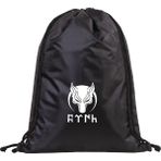 Hero Tasarım Hero tasarım Bozkurt - Ipli Spor Sırt Çantası - Günlük - Okul 35*46CM One Size | INN1016 - 000-Siyah - Standart