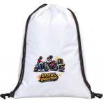 Hero Tasarım Hero tasarım Motor Rider - Ipli Spor Sırt Çantası - Günlük - Okul 35*46CM One Size | INN1010 - Beyaz - Standart