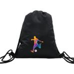 Hero Tasarım Hero tasarım Renkli Futbolcu - Ipli Spor Sırt Çantası - Günlük - Okul 35*46CM One Size | INN1019 - 000-Siyah - Standart