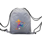 Hero Tasarım Hero tasarım Renkli Futbolcu - Ipli Spor Sırt Çantası - Günlük - Okul 35*46CM One Size | INN1019 - Beyaz - Standart