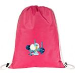 Hero Tasarım Hero tasarım Son Tekrar - Ipli Spor Sırt Çantası - Günlük - Okul 35*46CM One Size | INN1008 - Pembe - Standart