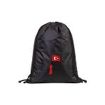 Hero Tasarım Ilelebet Türk Bayrağı - Ipli Sırt Çantası - Spor - Günlük - Okul 35*45CM One Size | BLL3782 - Siyah - 20 L