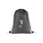 Hero Tasarım Neymar- Ipli Sırt Çantası - Spor - Günlük - Okul 35*45CM One Size | BLL4608 - Gri - 20 L