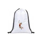 Hero Tasarım Voleybolcu - Ipli Spor Sırt Çantası - Günlük - Okul 35*45CM One Size | BLL4915 - Beyaz - 20 L
