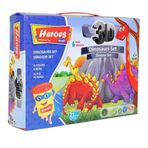 Heroes Dough ERN568 21 Parça Dinazor Seti Oyun Hamuru