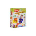 Heroes Dough Üç Renk Hamburger Set Renkli Oyun Hamuru