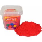 Heroes Kırmızı 1000 gr Kovalı Kalıplı Kinetik Kum