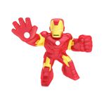 Heroes of Goo Jit Zu Bandai CO42884 Marvel Aksiyon Figürü, Demir Örümcek Adam, Elastik Kuvvetlere Sahip Metal Kıyafet, Kötülerle Mücadele Edin ve Çoklu Evreni Kurtarın!