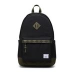 Herschel Heritage 15"/16" Inc Uyumlu Sırt Çantası Siyah - Yeşil 24L