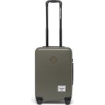 Herschel Heritage Hardshell Darbeye Dayanikli Tekerlekli Kabin Boy Valiz 43 L - Haki