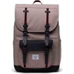 Herschel Little America 15/16 Inç Uyumlu Orta Boy Laptop Notebook Ipad Sırt Çantası 21 Litre - Kahverengi - Siyah