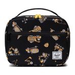 Herschel Pop Quiz Çocuk Beslenme Çantası Siyah İnşaat