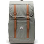 Herschel Retreat 15"/16" Inc Uyumlu Mıknatıslı Kapama Laptop Notebook Ipad Sırt Çantası - Su Yeşili