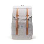 Herschel Retreat Backpack, Yeşil, Tek Boyut, Açık Gri Crosshatch, One Size, Retreat Sırt Çantası