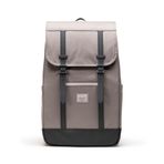 Herschel Retreat Mıknatıslı Kapama Sırt Çantası 23L 23L Taş Gri/Füme