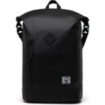 Herschel Roll Top Üstü Rulolu Sırt Çantası - Siyah