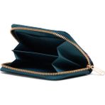 Herschel Tyler Rfıd Korumalı Kart Ve Bozuk Para Bölmeli Fermuarlı Cüzdan - Derin Mavi - 7.62cm(H) x 10.922cm(W) x1.905cm(D)