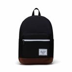 Herschel Unisex Pop Quiz Sırt Çantası Sırt Çantası, Siyah/Tan, One Size, Gündelik