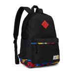Herschel x LEGO Heritage Sırt Çantası Siyah -Soyut Bloklar