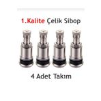 Herşey Fırsat Oto Lastik 1.kalite Çelik Sibop Takımı 4 Adet
