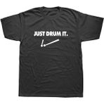 Herşey Nota Bateri Unisex Tshirt - M - Siyah