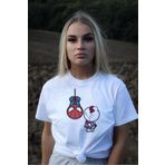 Herşey Nota Spiderman Hello Kitty Beyaz T-shirt