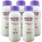 Herşey Trend 5 Adet Oksidan Krem Saç Boya Sıvısı 6'lık 20 Volüme 60 ml