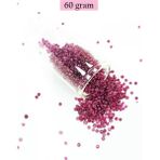 Herşey Trend Herşeytrend Dökme Cam Kum Boncuk (11/0) 2 mm - 60 Gram - Mor - BNC040